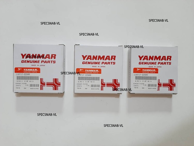 Komatsu 3D76E кольца поршневые