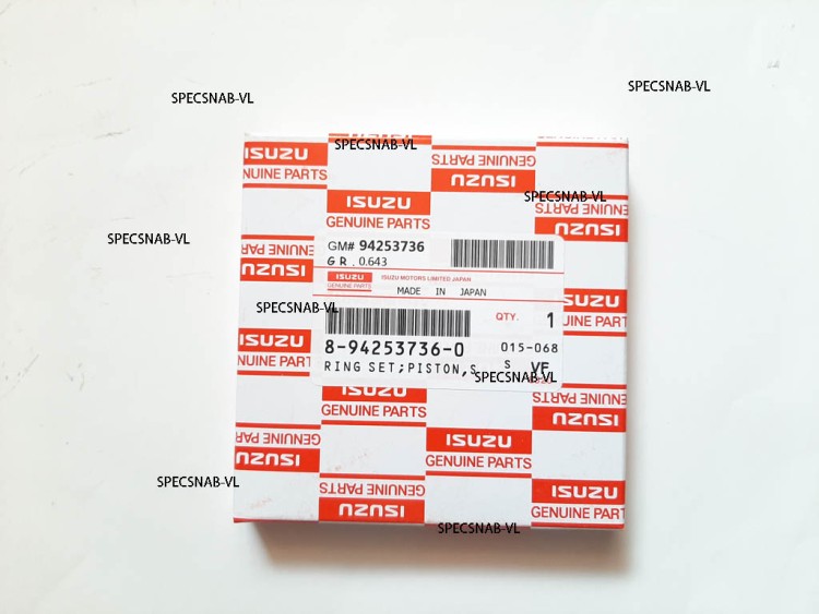 Isuzu 4JC1 кольца поршневые