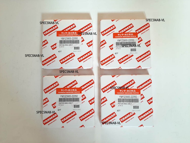 Yanmar 4TNE106 кольца поршневые