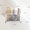 Isuzu 3YE1 поршни