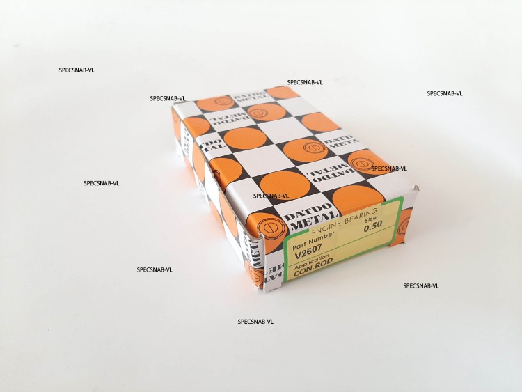 Kubota V2607 вкладыши шатунные ремонтные 0.5