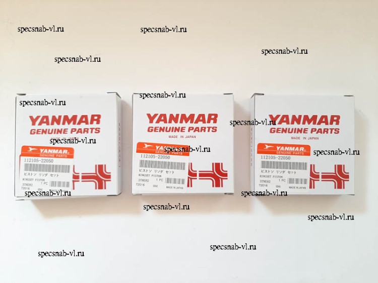 Yanmar 3TNS82 кольца поршневые