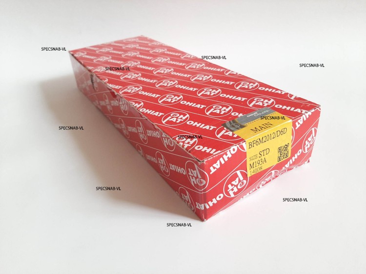 Deutz BF6M2012 вкладыши коренные