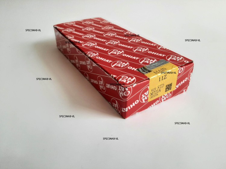 Toyota 11Z вкладыши коренные