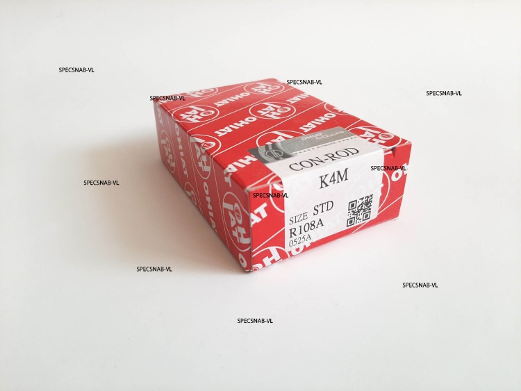 Mitsubishi K4M вкладыши шатунные