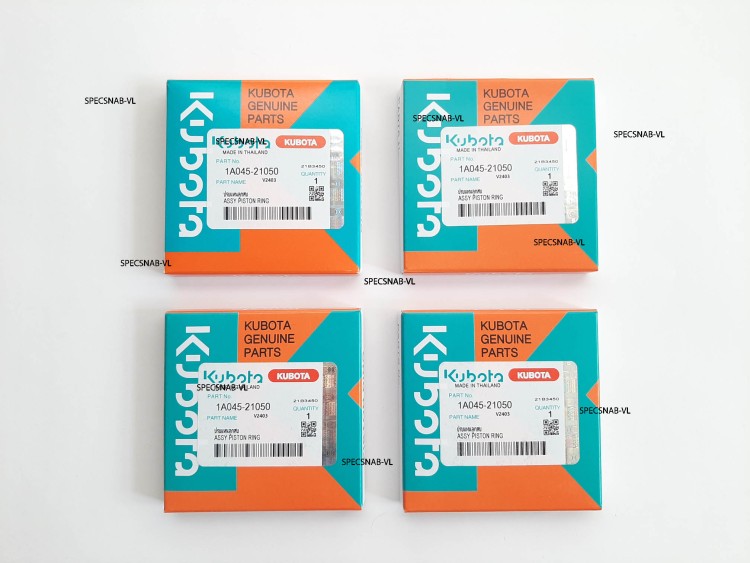 Kubota V2203 кольца 1A045-21050