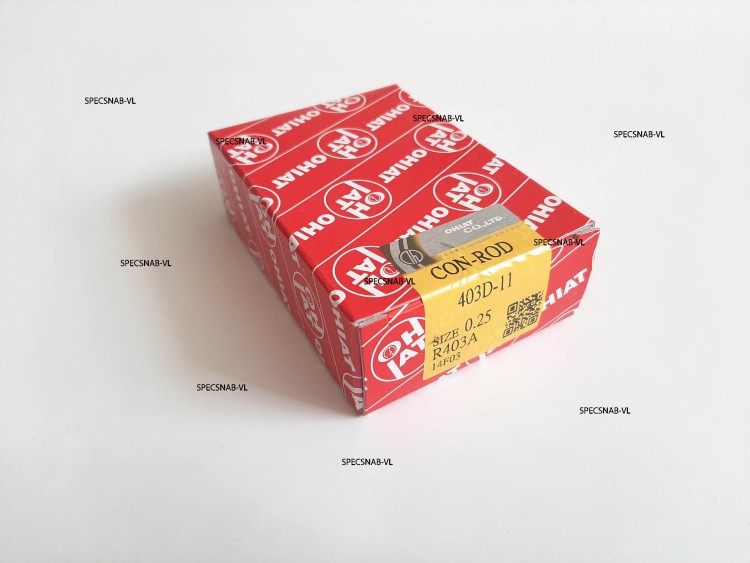 Perkins 403D-11 вкладыши коренные 0.25 ремонт