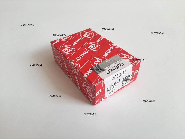 Perkins 403D-11 вкладыши шатунные 0.25 ремонт