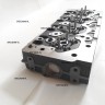 Yanmar 4TNV106 головка блока цилиндров