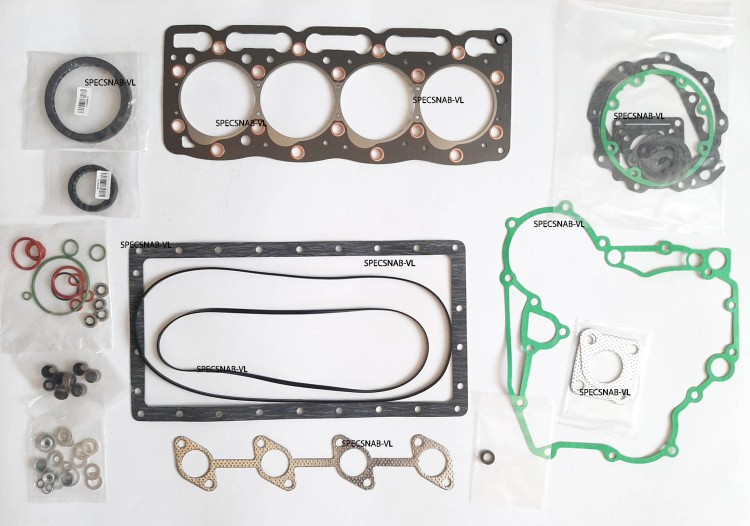 Kubota V1505 ремкомплект прокладок