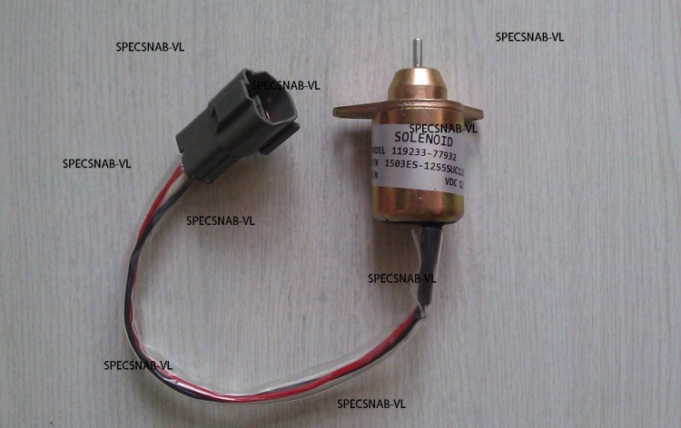 Yanmar 4TNV94 электромагнитный клапан отсечки соленоид