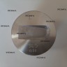Mitsubishi S4L2 поршни 0.5 ремонтные