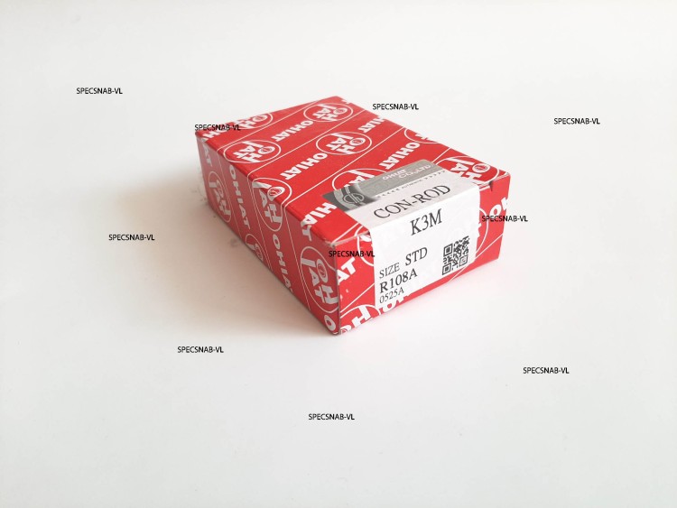 Mitsubishi K3M вкладыши шатунные