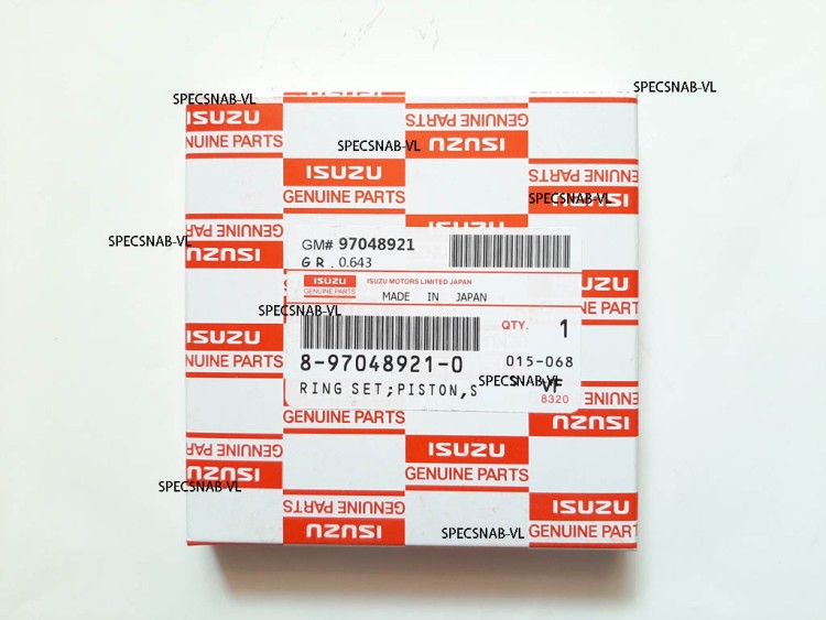 Isuzu 3LA1 кольца поршневые