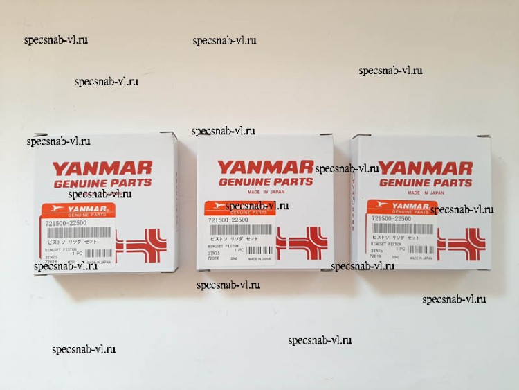Komatsu 3D75 кольца поршневые